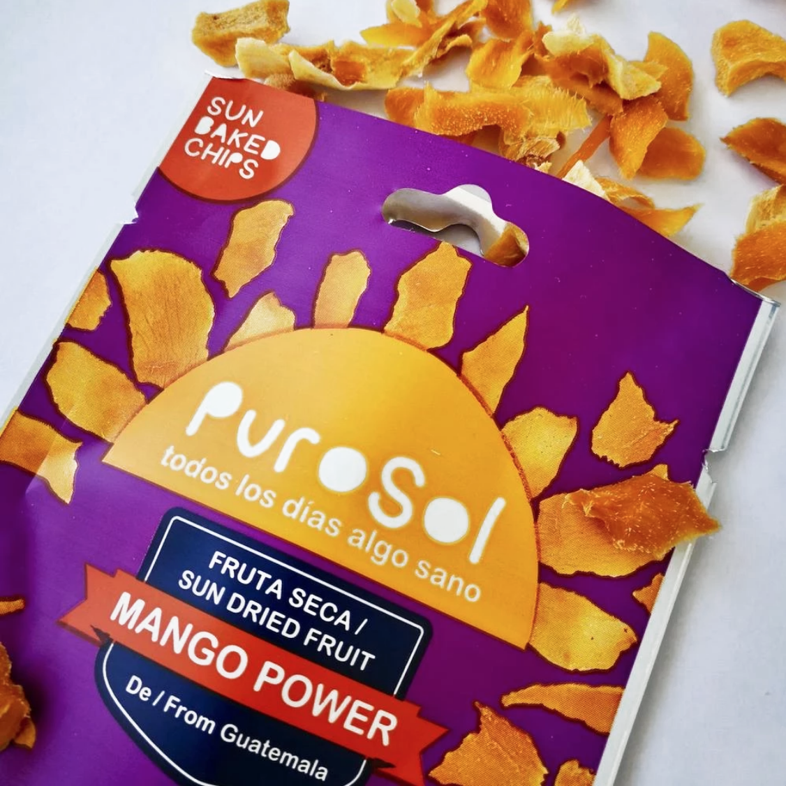 Wholesale Mango Power from PuroSol (Box of 4.56 Kgs)-healthy snacks sun-dried in Guatemala, dehydrated fruits and herbs for all of your culinary creations