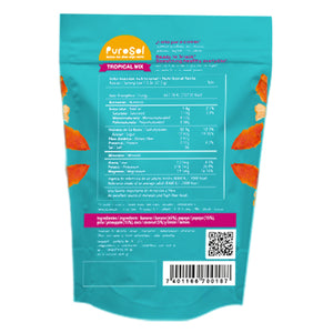 Sun Dried Tropical Mix Snacks by PuroSol Snacks (42.5)-healthy snacks sun-dried in Guatemala, dehydrated fruits and herbs for all of your culinary creations
